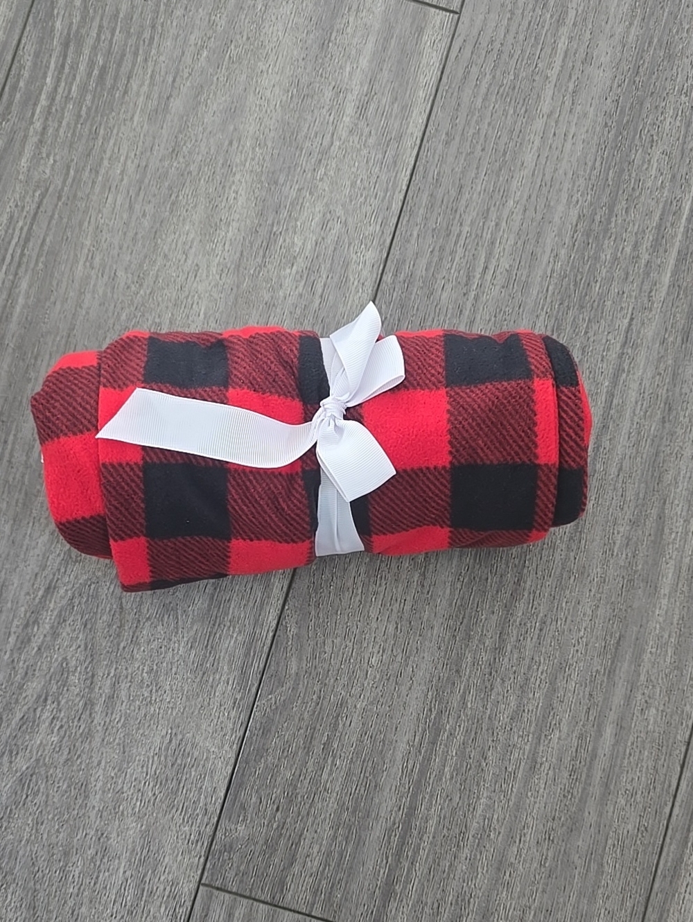 Wondershop Red and Black Plaid Fleece Pajama Pant